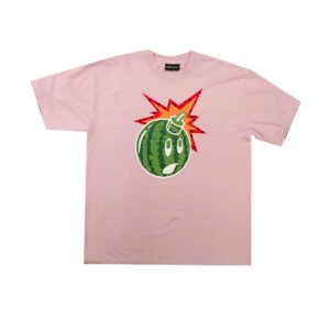The Hundreds Watermelon Adam Short Sleeve T-Shirt Light Pink