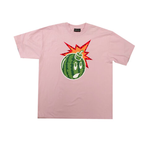 The Hundreds Watermelon Adam Short Sleeve T-Shirt Light Pink