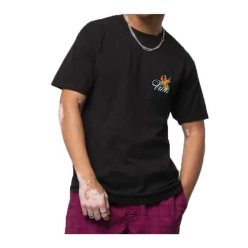 Vans Fatal Floral Short Sleeve T-Shirt Black Front