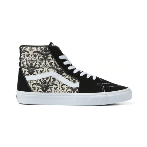 Vans Sk8-Hi Tapestry Black Bone White Right