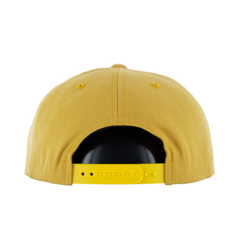 Brixton Oath III Snapback Hat Bright Gold Back
