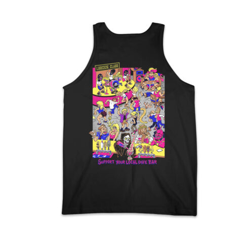 Lurking Class Dive Bar x Nazar Tank Top Black Back