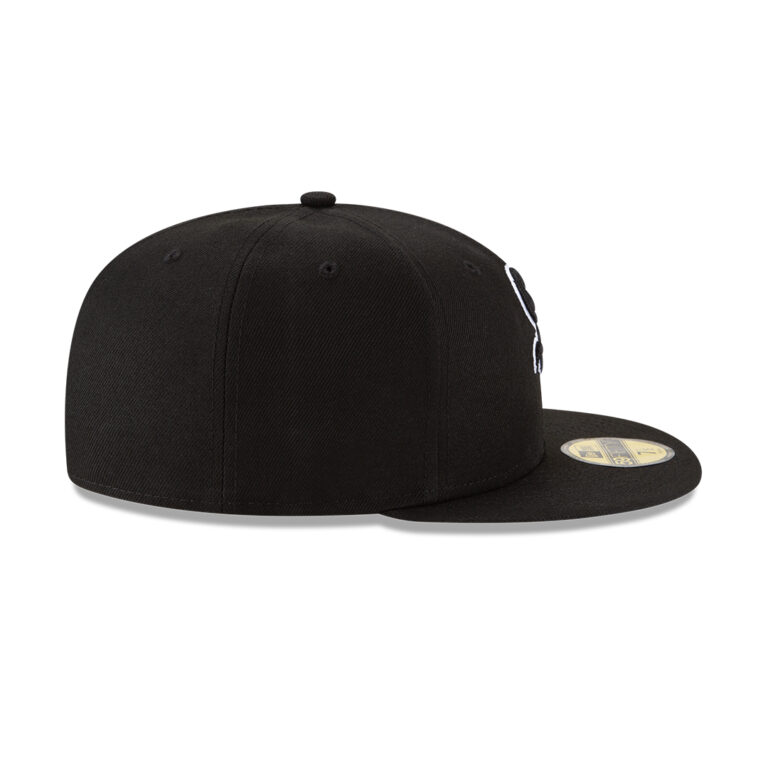 New Era 59Fifty Chicago White Sox Fitted Hat Black Black White Right New Era 59Fifty Chicago White Sox Fitted Hat Black Black White Right