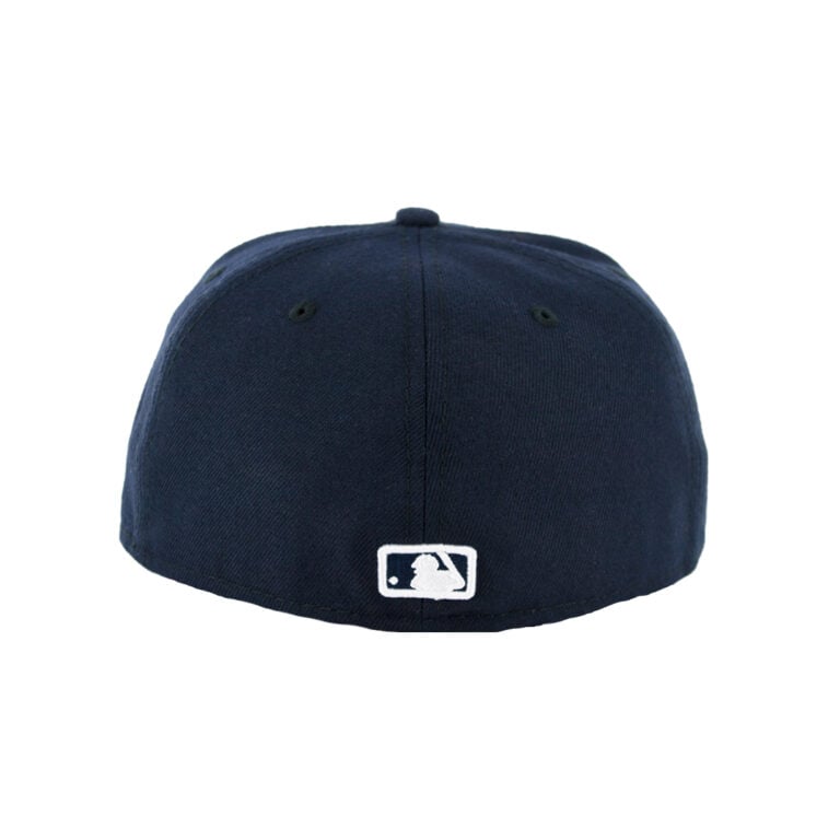 New Era 59Fifty Detroit Tigers Home Fitted Hat Dark Navy Back New Era 59Fifty Detroit Tigers Home Fitted Hat Dark Navy Back