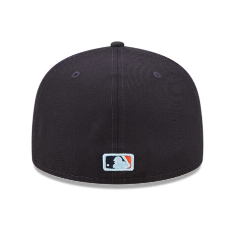 New Era 59Fifty Houston Astros Clouds Undervisor Fitted Hat Dark Navy back