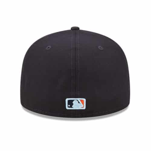 New Era 59Fifty Houston Astros Clouds Undervisor Fitted Hat Dark Navy back