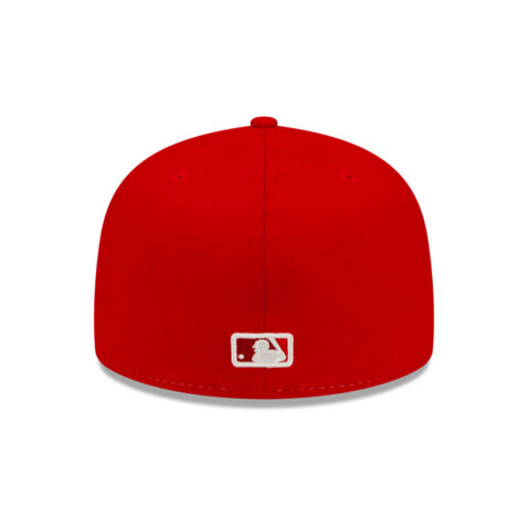 New Era 59Fifty Los Angeles Angels City Connect 2022 Fitted Hat Scarlet Red Back