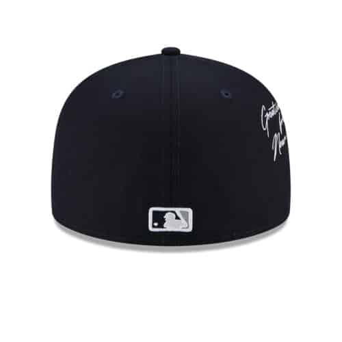 New Era 59Fifty New York Yankees Cloud Icon Fitted Hat Dark Navy back