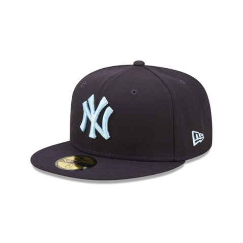 New Era 59Fifty New York Yankees Cloud Undervisor Fitted Hat Dark Navy Left Front
