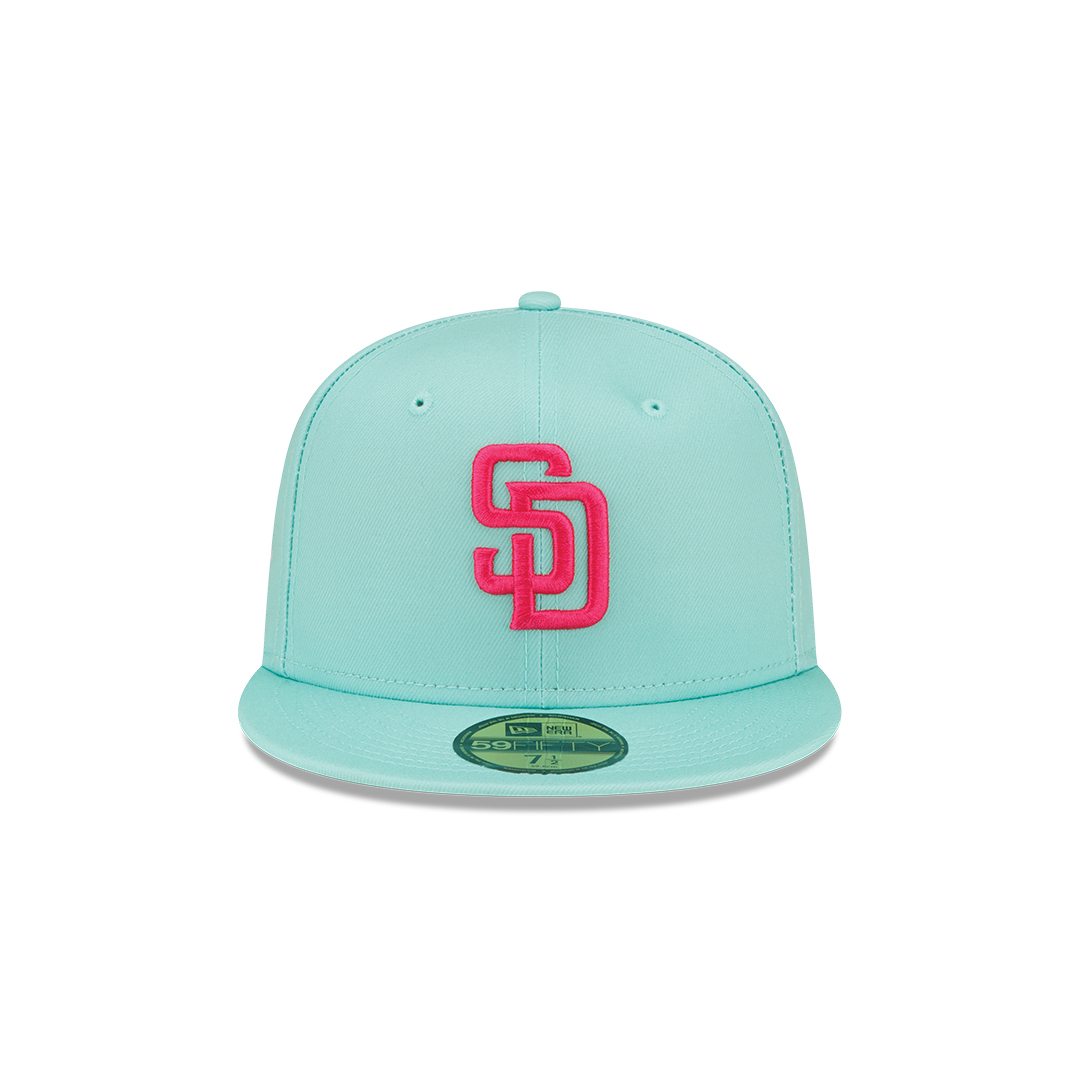 New Era Mint San Diego Padres 2022 City Connect 39THIRTY Flex Hat Aqua