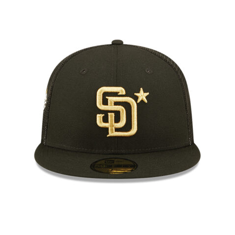 New Era 59Fifty San Diego Padres Game 2022 All-Star Fitted Hat Black Front
