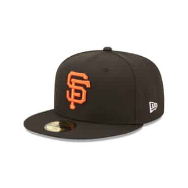 New Era 59Fifty San Francisco Giants Cloud Icon Fitted Hat Black Left Front