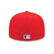 New Era 59Fifty St. Louis Cardinals Clouds Undervisor Fitted Hat Scarlet Red Back