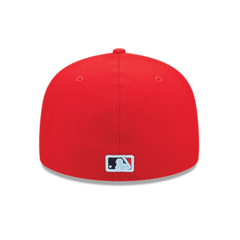 New Era 59Fifty St. Louis Cardinals Clouds Undervisor Fitted Hat Scarlet Red Back