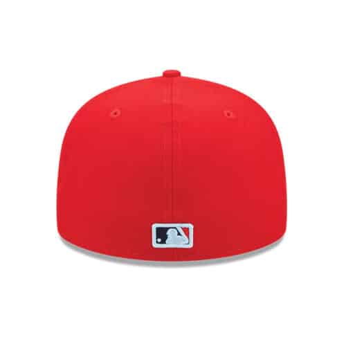 New Era 59Fifty St. Louis Cardinals Clouds Undervisor Fitted Hat Scarlet Red Back