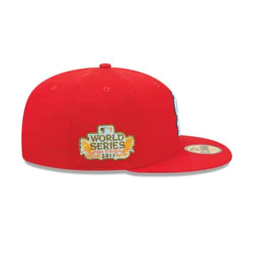 New Era 59Fifty St. Louis Cardinals Clouds Undervisor Fitted Hat Scarlet Red Right