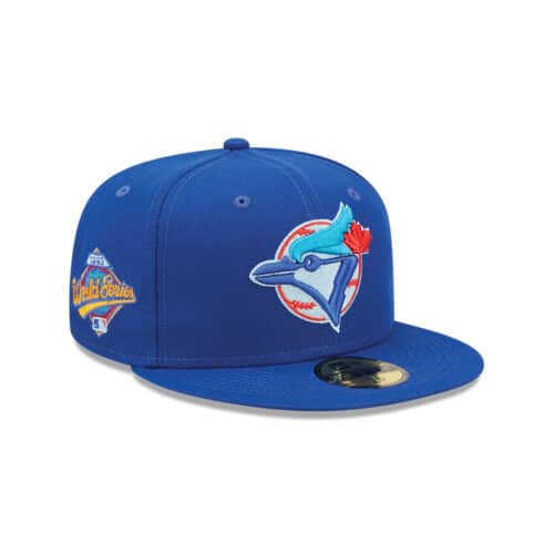 New Era 59Fifty Toronto Blue Jays Cloud Undervisor Fitted Hat Royal Blue Right Front