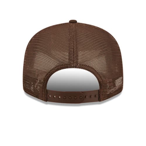 New Era 9Fifty San Diego Padres Game Workout 2022 All-Star Snapback Hat Burnt Wood Brown back
