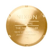 Nixon Time Teller Watch All Gold Gold