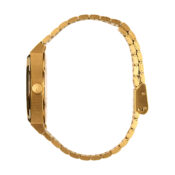 Nixon Time Teller Watch All Gold Gold Left