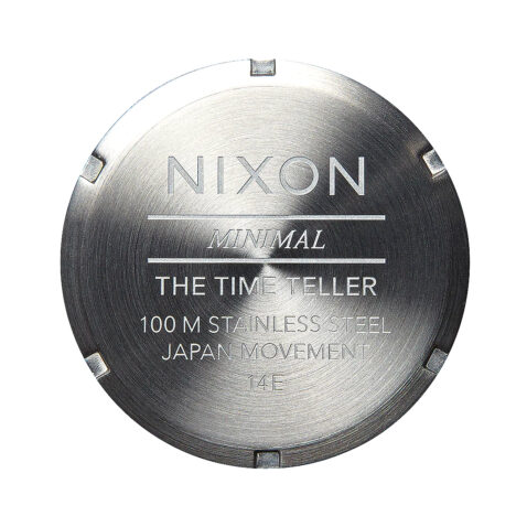 Nixon Time Teller Watch All Silver
