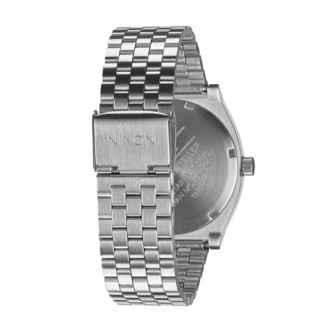 Nixon Time Teller Watch All Silver Back