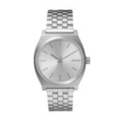 Nixon Time Teller Watch All Silver Front
