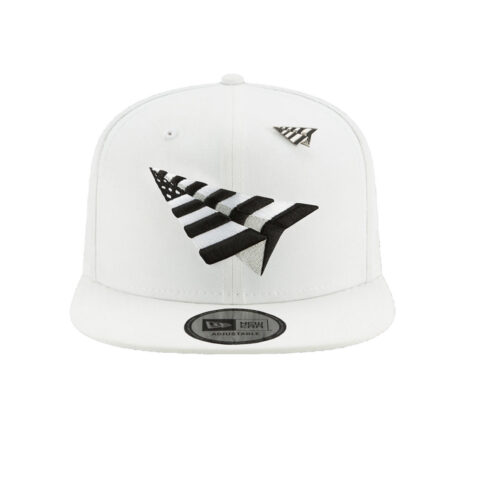 Paper Planes The Hydro Plane Crown Snapback Hat White Front