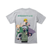 Primitive x NRTO Hokage Short Sleeve Athletic Heather Back