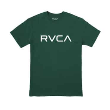 RVCA Big RVCA Dayshift Short Sleeve T-Shirt Hunter Green