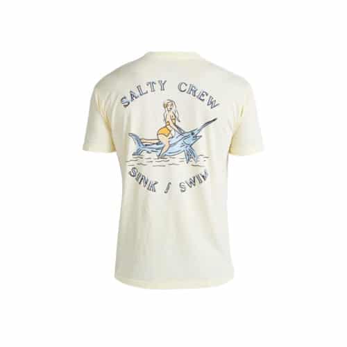 Salty Crew Siren Garment Dye Short Sleeve T-Shirt Banana 1