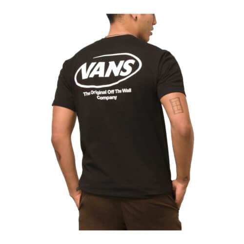 Vans The Hi Def Commercial Short Sleeve T-Shirt Black Back