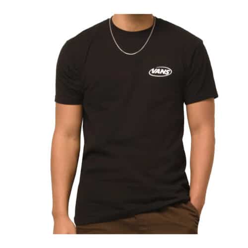 Vans The Hi Def Commercial Short Sleeve T-Shirt Black Front