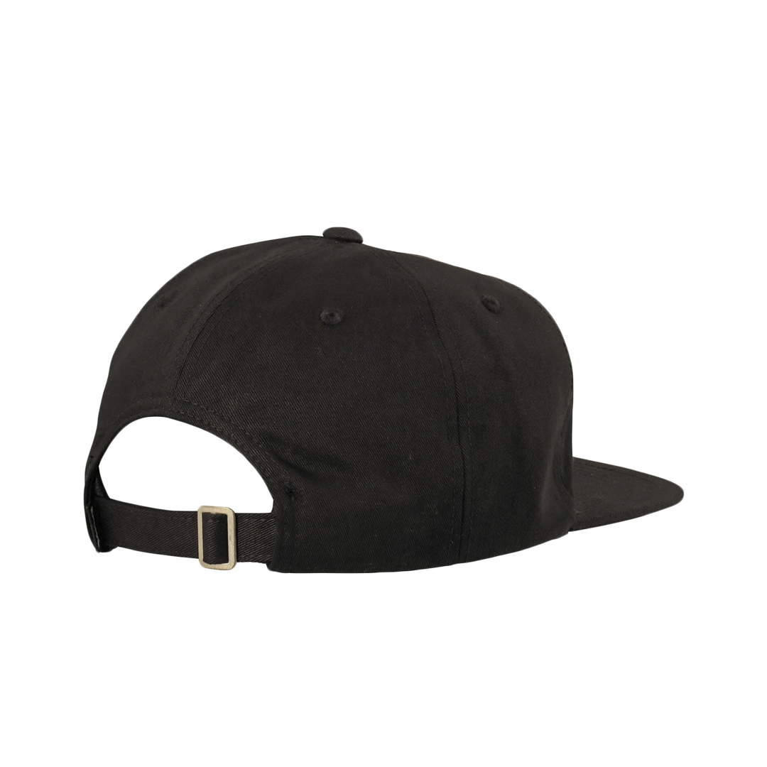 DGK All Star Strapback Hat Black - Billion Creation