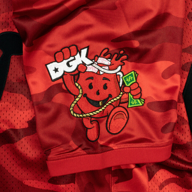 DGK x Kool Aid Thirst Football Jersey Red 5 DGK x Kool Aid Thirst Football Jersey Red 5