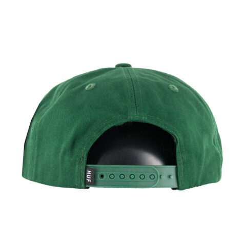 HUF Ess Unstructured Box Snapback Green