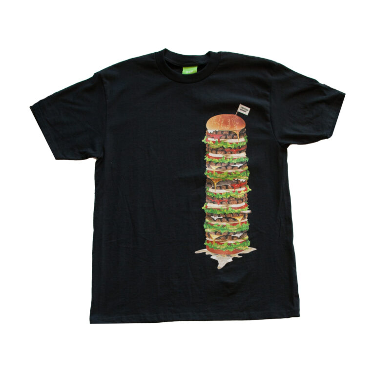 HUF Ultra-Size Me Short Sleeve T-Shirt Black