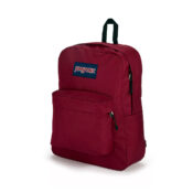 JanSport Superbreak Plus Russet Red Left Front
