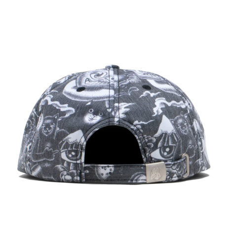 RipNDip Dark Twisted Fantasy Snapback Hat Black Back