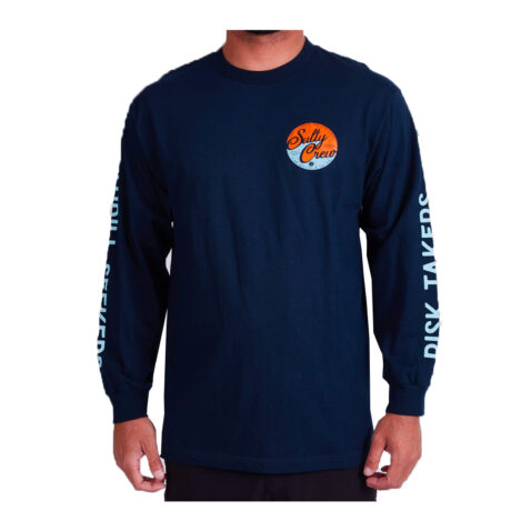 Salty Crew Club Salty Long Sleeve T-Shirt Navy