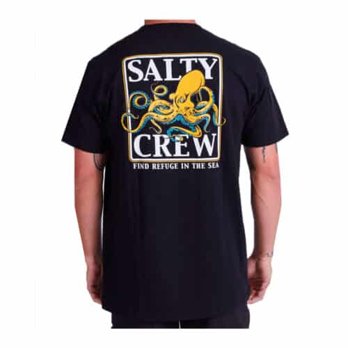 Salty Crew Ink Slinger Short Sleeve T-Shirt Black Back