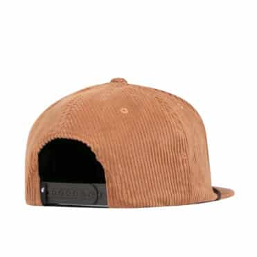 The Hundreds Cooper Cord Snapback Hat Brown