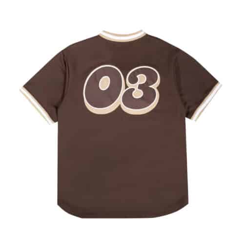 The Hundreds Cooper Jersey Brown Back