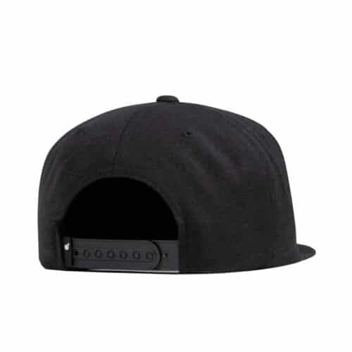The Hundreds Electric Snapback Hat Black Back
