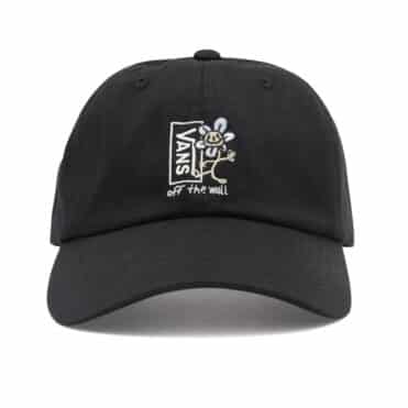 Vans Camburn Curved Bill Jockey Snapback Hat Black