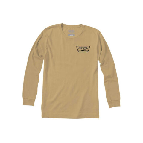 Vans Full Patch Back Long Sleeve Taos Taupe Black