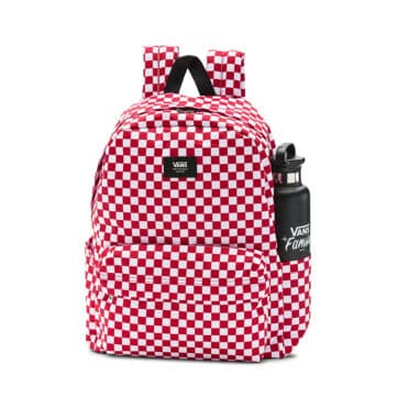 Vans Old Skool H2O Check Backpack Chili Pepper Checkerboard
