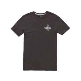 Volcom Cyphy Short Sleeve T-Shirt Dark Black Heather