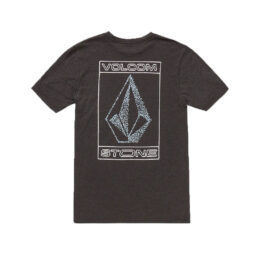 Volcom Cyphy Short Sleeve T-Shirt Dark Black Heather