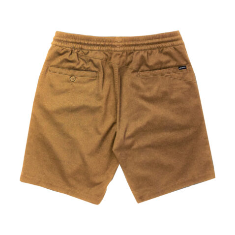 Volcom Frickin Elastic Waist Dark Khaki Back